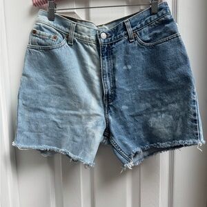 Levi's Light Blue Denim Shorts